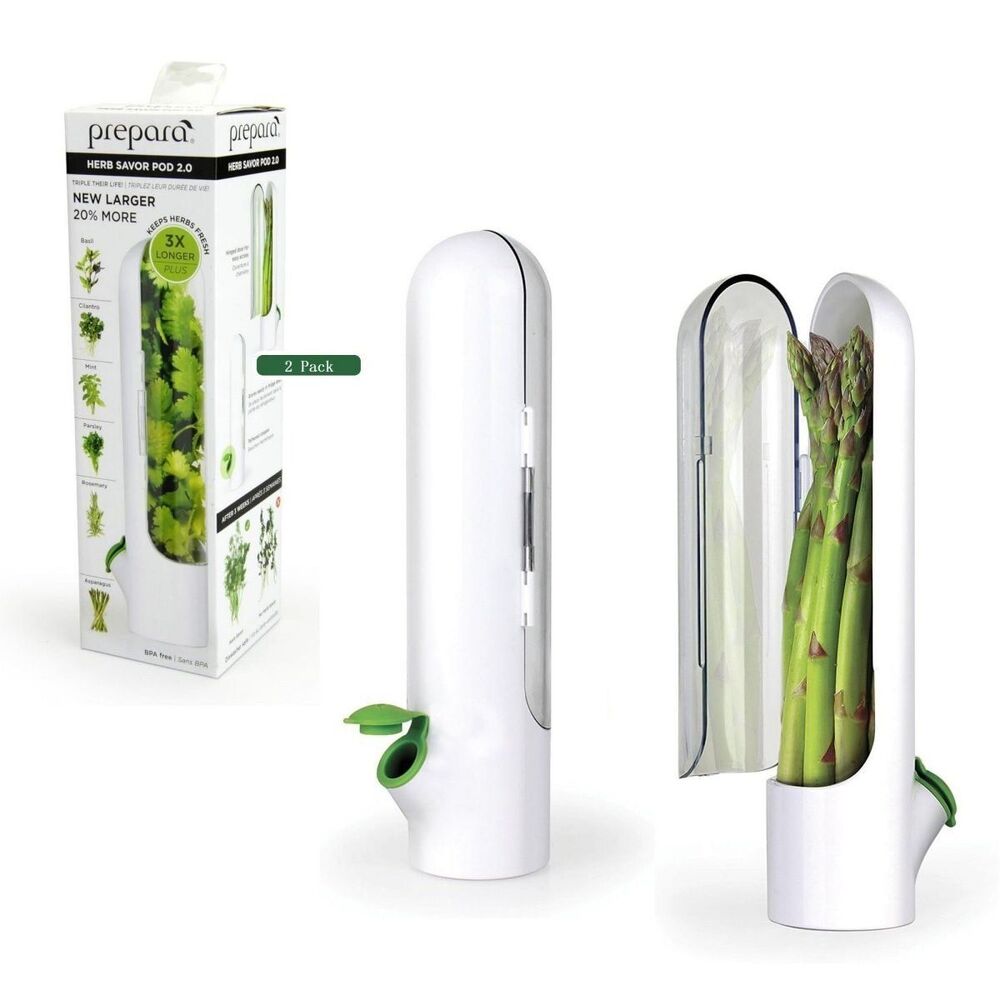 Prepara Herb Savor Pod 2.0 Herb Storage Container - 2 pack